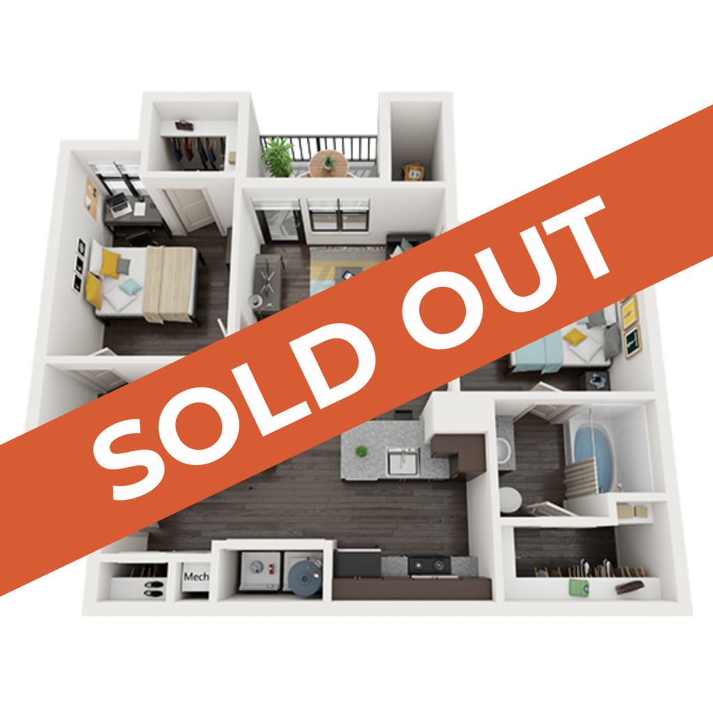 2BR/2BA – B1 Standard