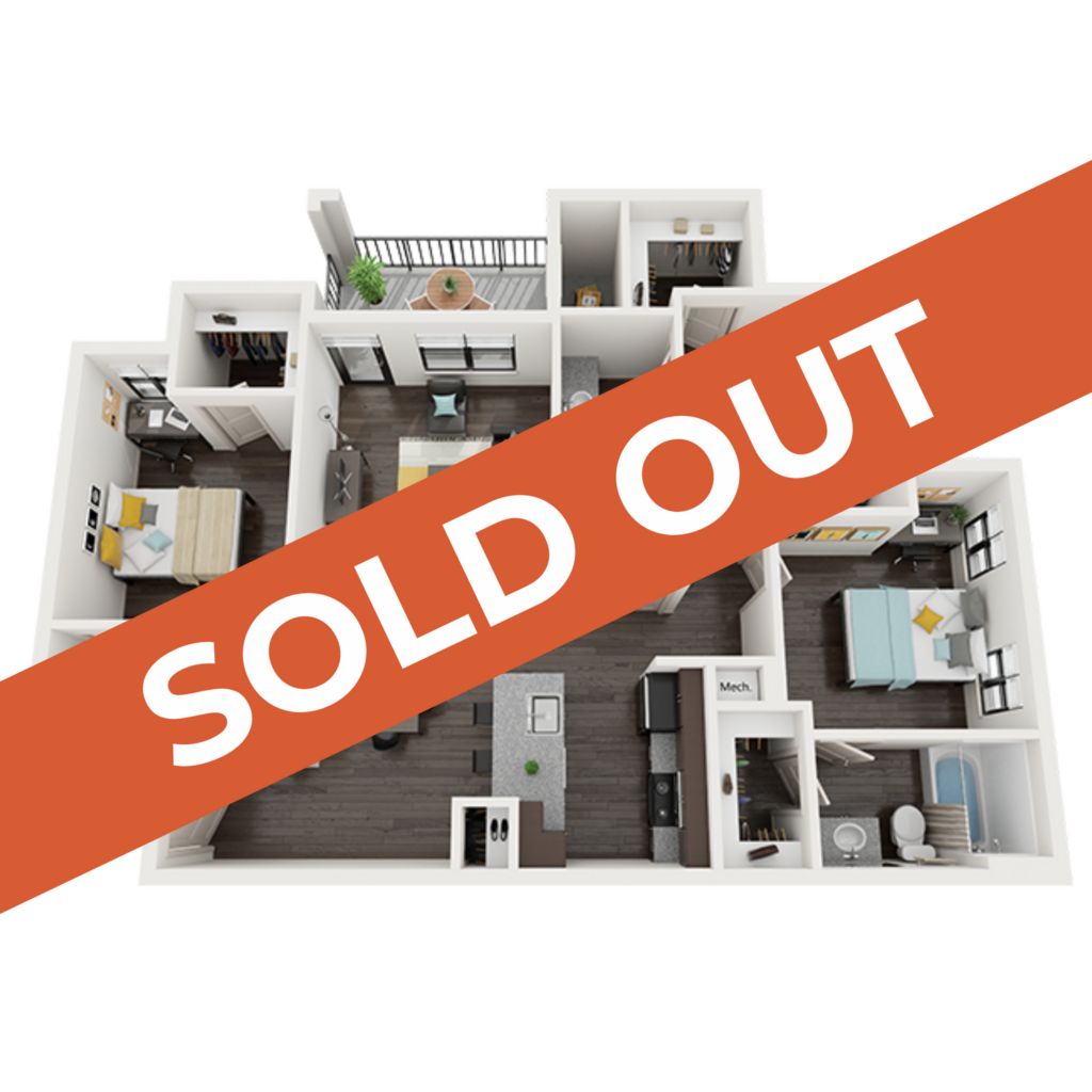 3BR/3BA - C1 Elite - The Mill at Auburn